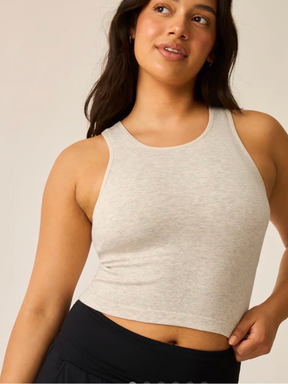 Kindred Bravely Sublime® Bamboo Maternity & Nursing Longline Bra Top Oatmeal S - Picture 3 of 9